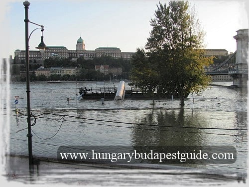 Översvämning i Budapest