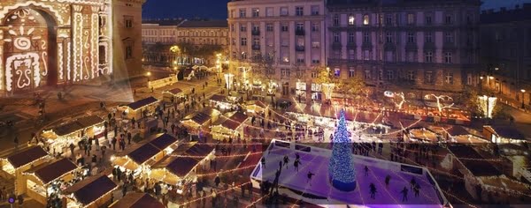 Julmarkand i Budapest