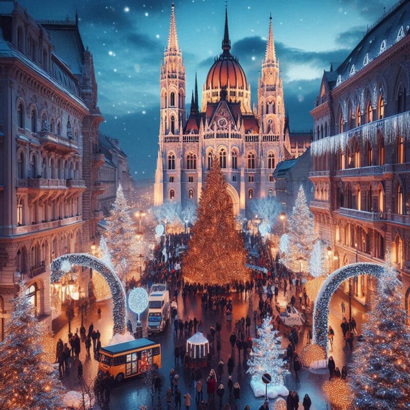 Har butiker och sevärdheter i Budapest öppet den 25 och 26 december?