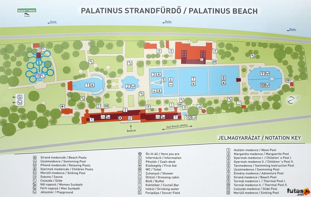 Karta över Palatinus