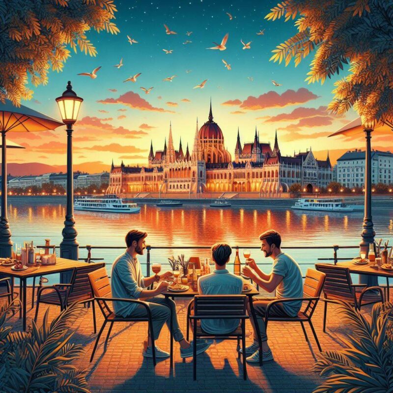 Äta utomhus i Budapest – Vart ska man åka en varm kväll?