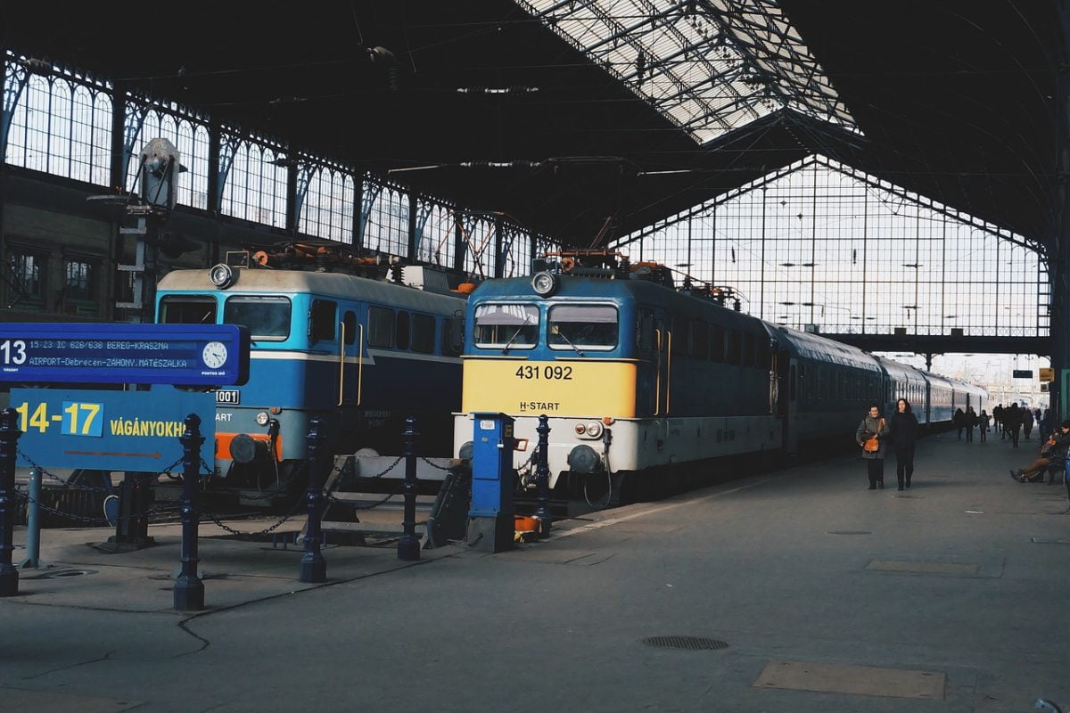 Tåg i Ungern